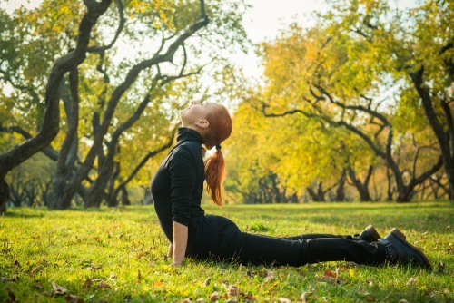 Upward facing dog