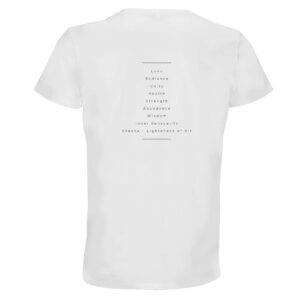 Organic recycled cotton Unisex Crewneck T-shirt | White or Natural
